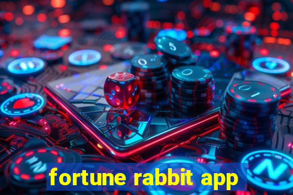 fortune rabbit app